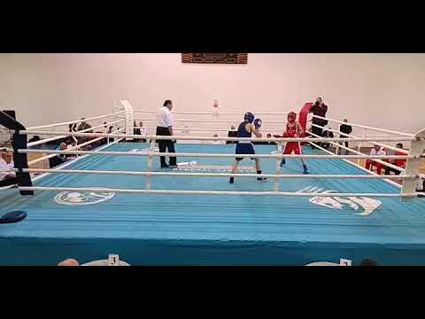 08-05-2022(40kg) GEORGIA BOXING FINAL RED BERIDZE SHALVA TBILISI VS BLUE GMBOIAN RUSLAN Akhalkalaki